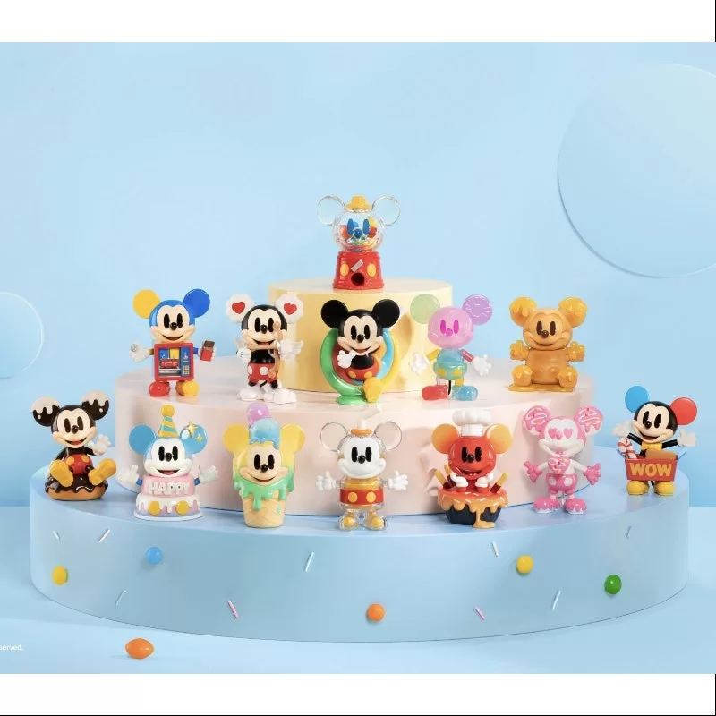 Disney Mickey Childhood of Boundless Imagination Series Conjunto completo Nuevo con plástico