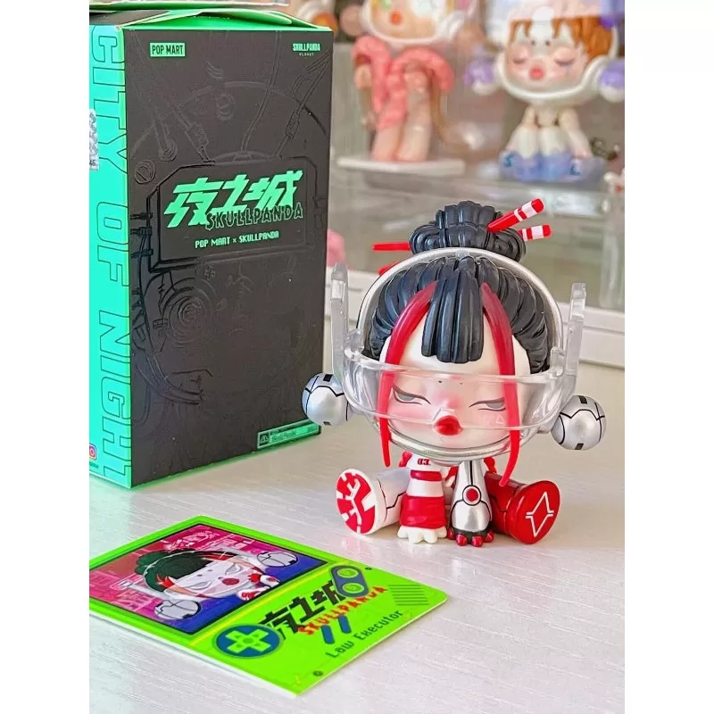 Ejecutor de la ley de la serie Ciudad de la Noche de Skullpanda