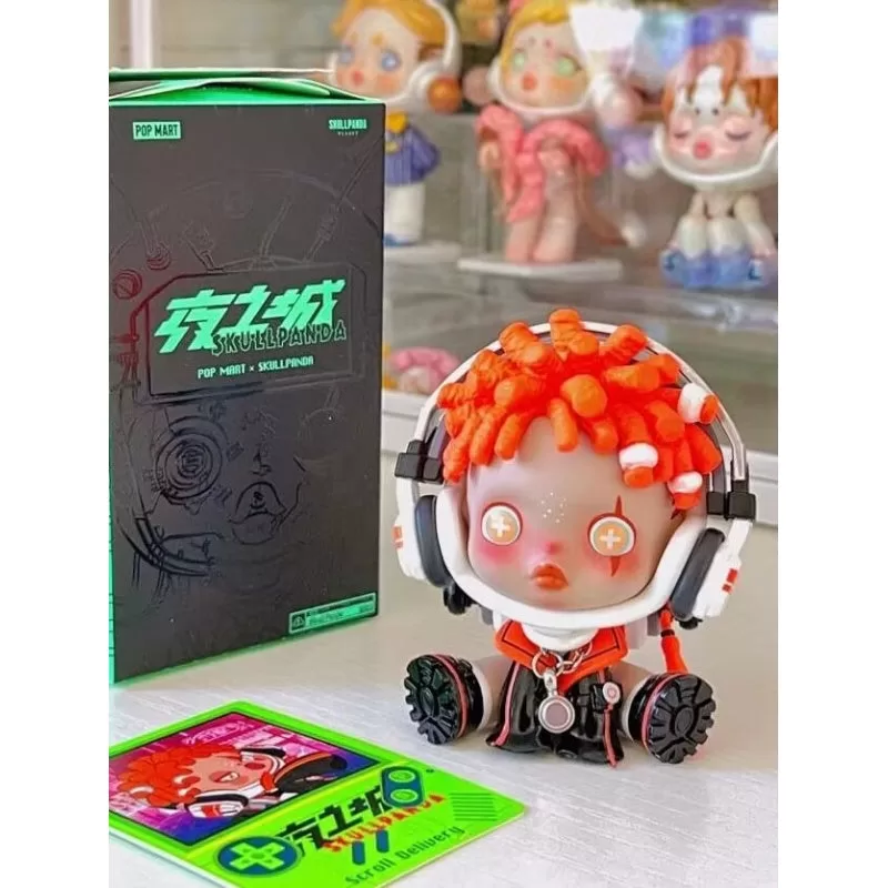 Entrega de pergaminos de la serie Ciudad de la Noche de Skullpanda