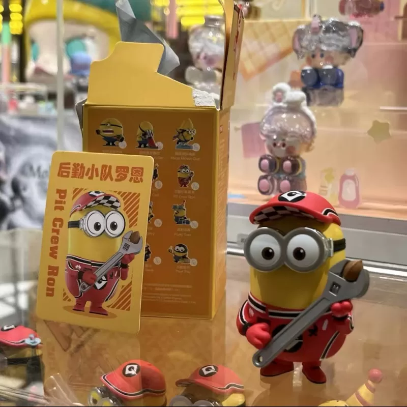 Equipo de boxes Ron de la serie 4 de Mi villano favorito de Pop Mart X Minions Illumination Equipo de boxes Ron de la serie 4 de Mi villano favorito de Pop Mart X Minions Illumination