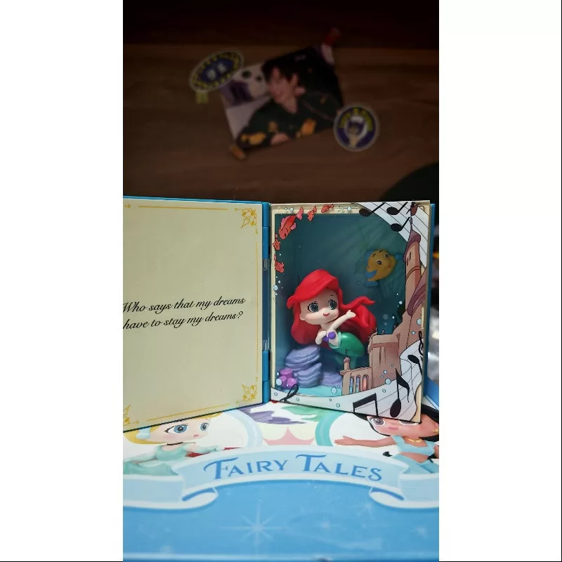 Escenarios de la serie de cuentos de hadas de las princesas Disney de Pop Mart Ariel