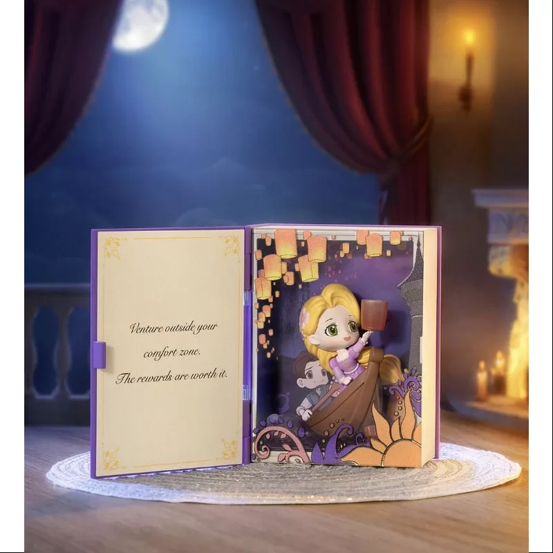 Escenarios de la serie de cuentos de hadas de las princesas Disney de Pop Mart Rapunzel