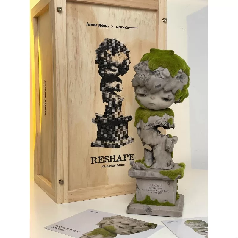 Escultura artística Hirono Reshape, versión grande, 2023, edición limitada