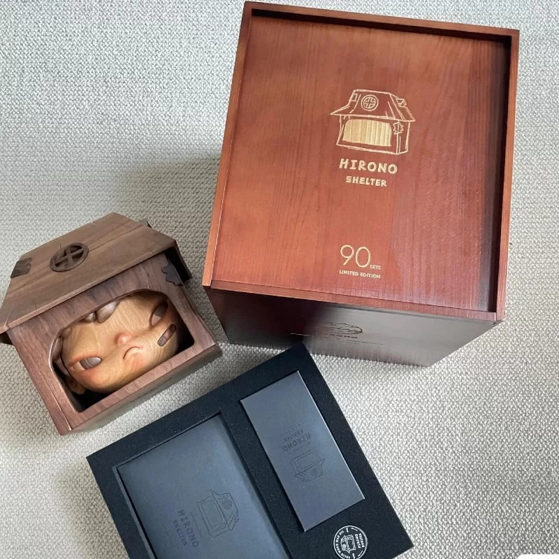 Escultura artística Hirono Shelter, versión grande, 2021, edición limitada Escultura artística Hirono Shelter, versión grande, 2021, edición limitada