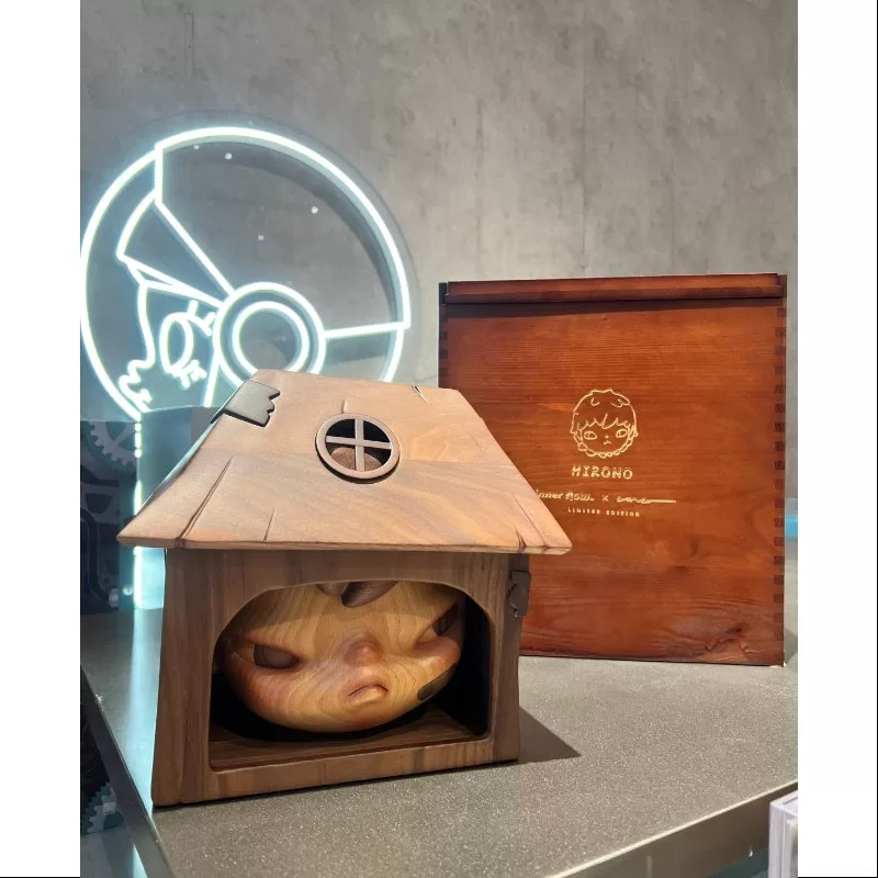 Escultura artística Hirono Shelter, versión grande, 2021, edición limitada Escultura artística Hirono Shelter, versión grande, 2021, edición limitada