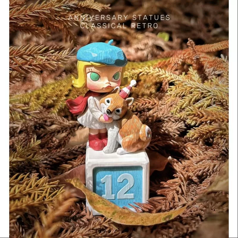 Estatuas de aniversario de MOLLY Serie retro clásica 1 Contigo durante 12 años (versión especial)