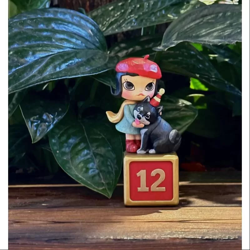 Estatuas de aniversario de MOLLY Serie retro clásica 1 Contigo durante 12 años (versión original)