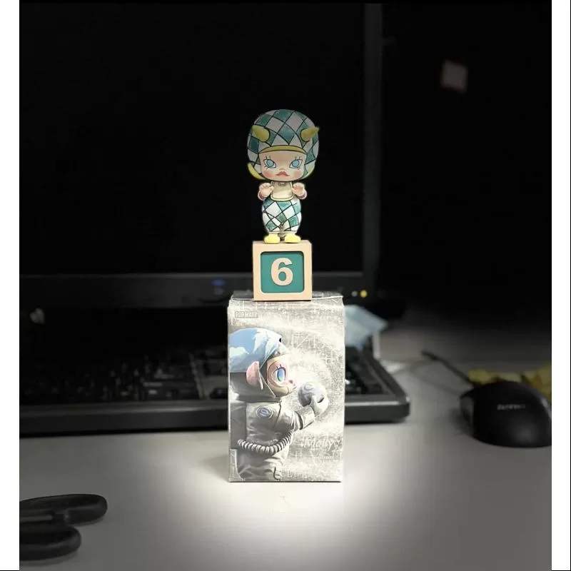 Estatuas de aniversario de MOLLY Serie retro clásica 1 Dino MOLLY (versión verde)