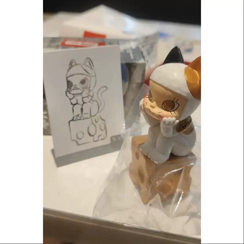 Estatuas de aniversario de MOLLY Serie retro clásica 1 Te amo 2020