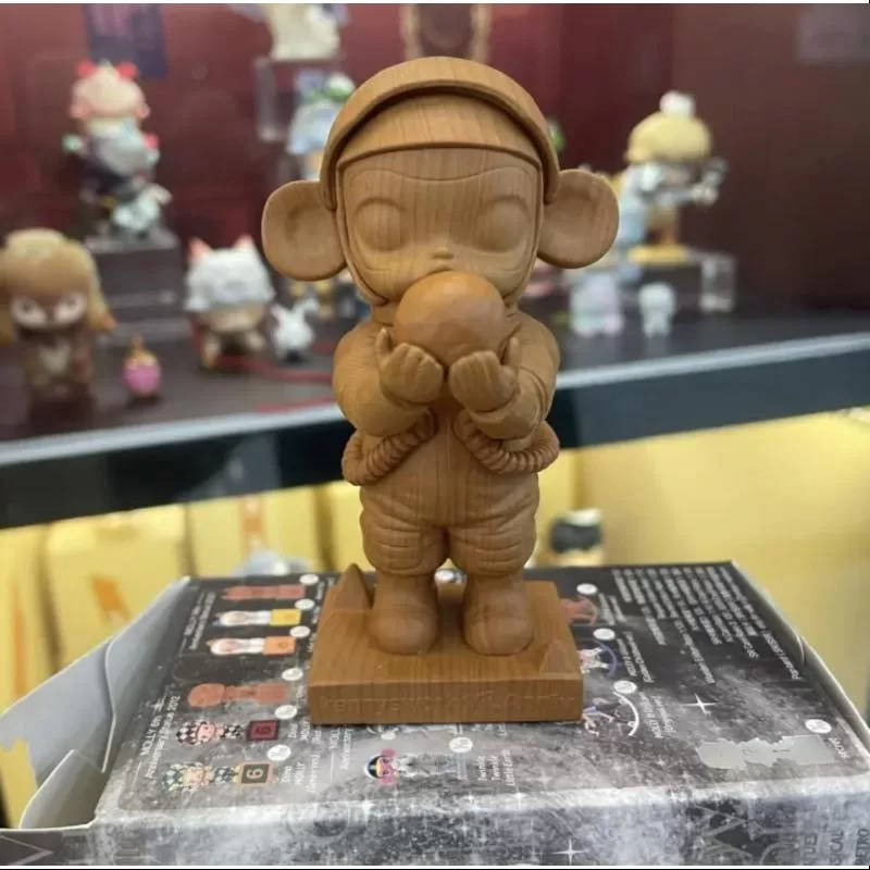 Estatuas de aniversario de MOLLY Serie retro clásica 1 Twinkle Twinkle Little Star (versión de madera)