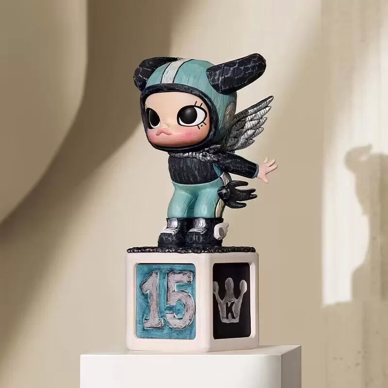 Estatuas de aniversario de MOLLY Serie retro clásica 2 Tong Niu Fei Tian (versión plateada)