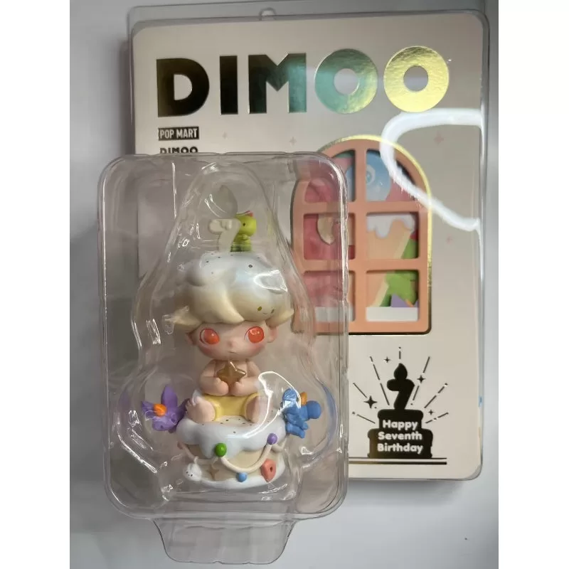 Figura DIMOO Feliz Séptimo Cumpleaños Edición Limitada