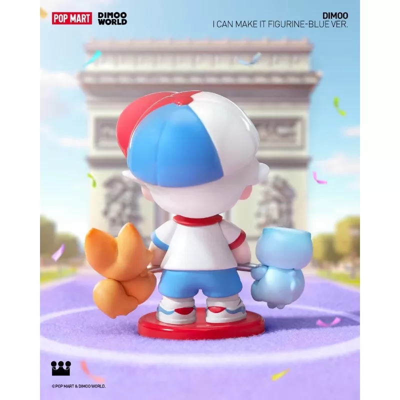 Figura DIMOO I Can Make It Edición Limitada Versión Azul.