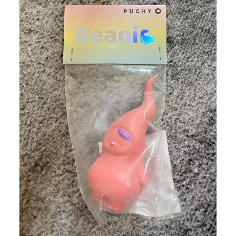 Figura PUCKY Beanie Orange Pink Beans Edición limitada