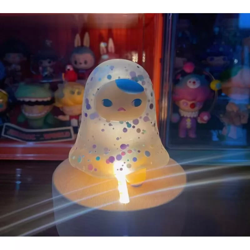 Figura PUCKY x The Ghost-Sparkle Blue Edición limitada Figura PUCKY x The Ghost-Sparkle Blue Edición limitada