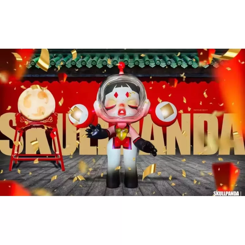 Figura Skullpanda Feliz Año Nuevo Año Limitado Figura Skullpanda Feliz Año Nuevo Año Limitado