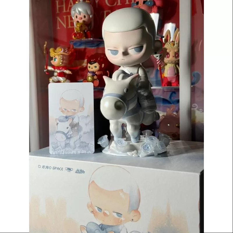 Figura de KUBO Caballero Blanco, juguete artístico, edición limitada 2024