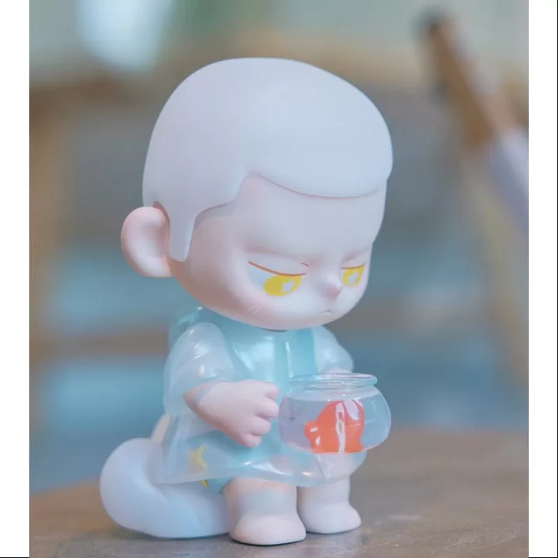 Figura de KUBO Pez en el agua, juguete artístico, edición limitada de 2023