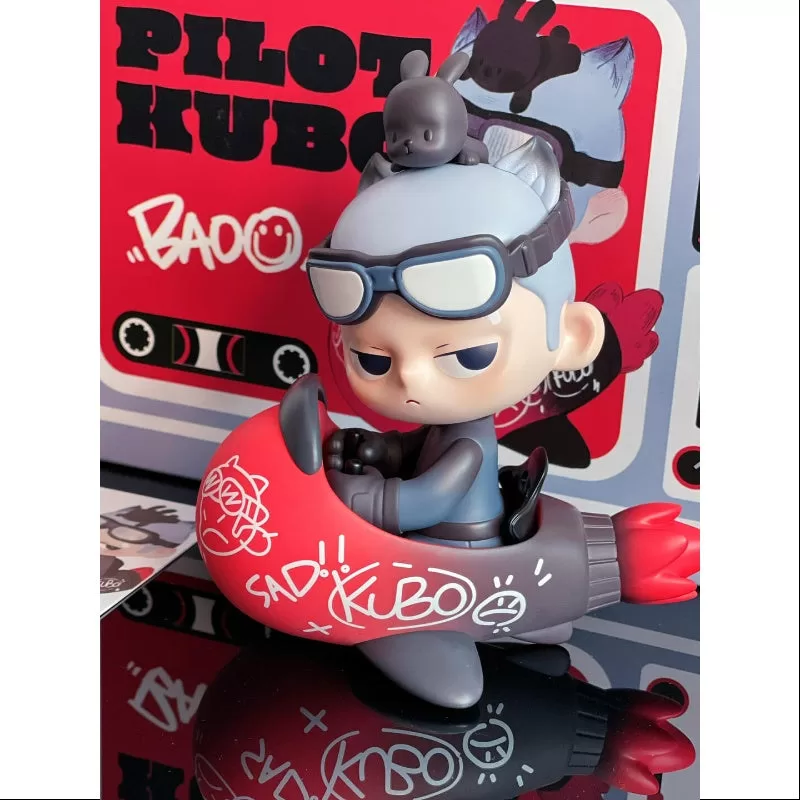 Figura de KUBO Pliot, juguete artístico, edición limitada de 2023