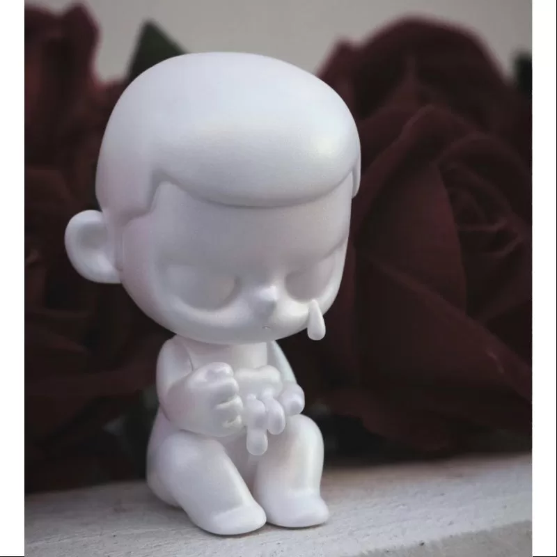 Figura de KUBO Thorn Rose White, edición especial, juguete artístico, edición limitada de 2023