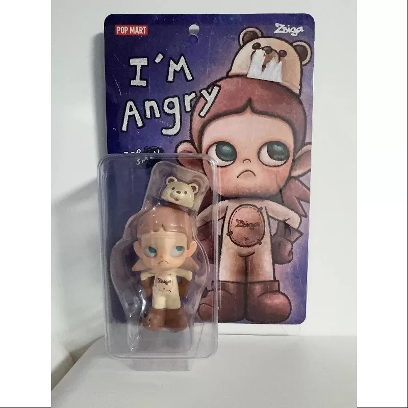 Figura de Zsiga «Estoy Enojado», juguete artístico, edición limitada de 2023