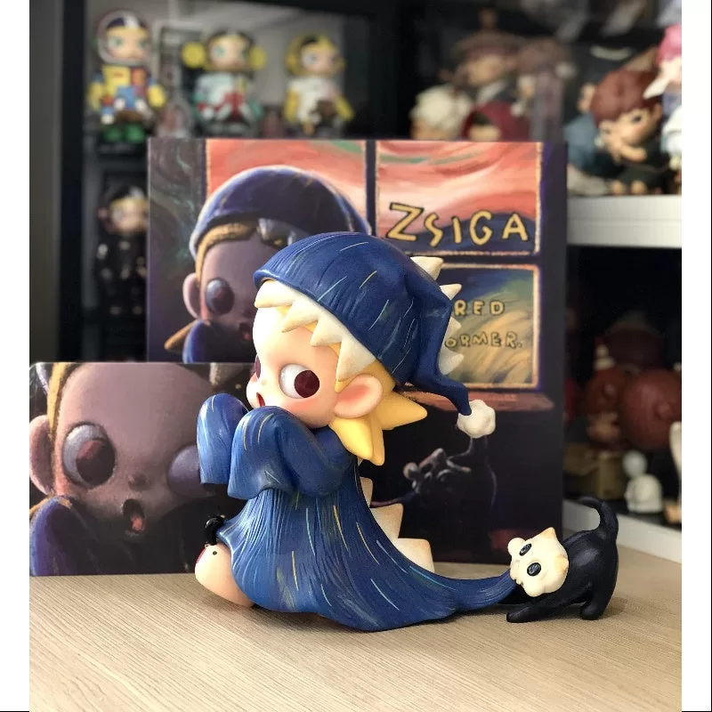 Figura de Zsiga Scared Performer, juguete artístico, edición limitada de 2024 Figura de Zsiga Scared Performer, juguete artístico, edición limitada de 2024