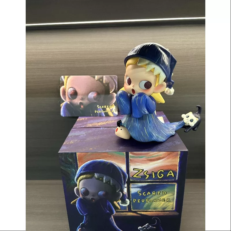 Figura de Zsiga Scared Performer, juguete artístico, edición limitada de 2024 Figura de Zsiga Scared Performer, juguete artístico, edición limitada de 2024