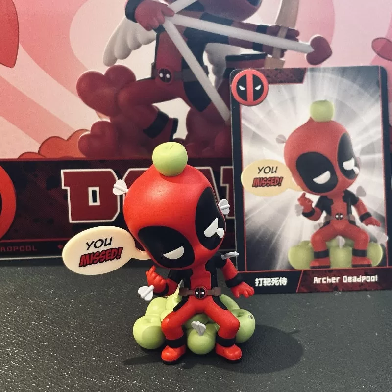 Figura de acción de Deadpool de la serie Marvel de Pop Mart