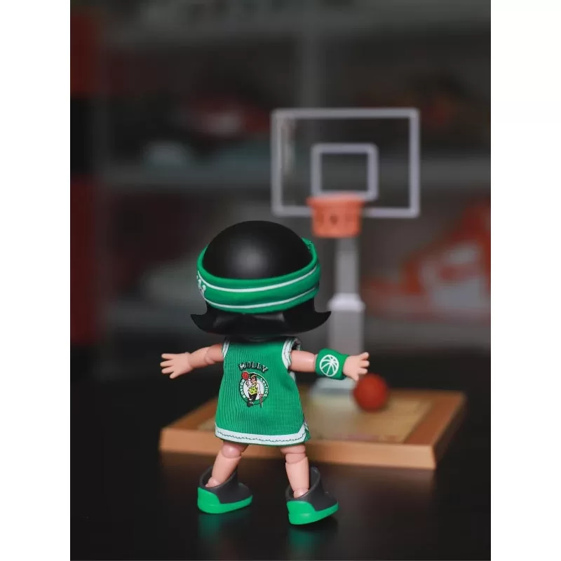 Figura de acción de MOLLY x NBA Boston Celtics Figura de acción de MOLLY x NBA Boston Celtics