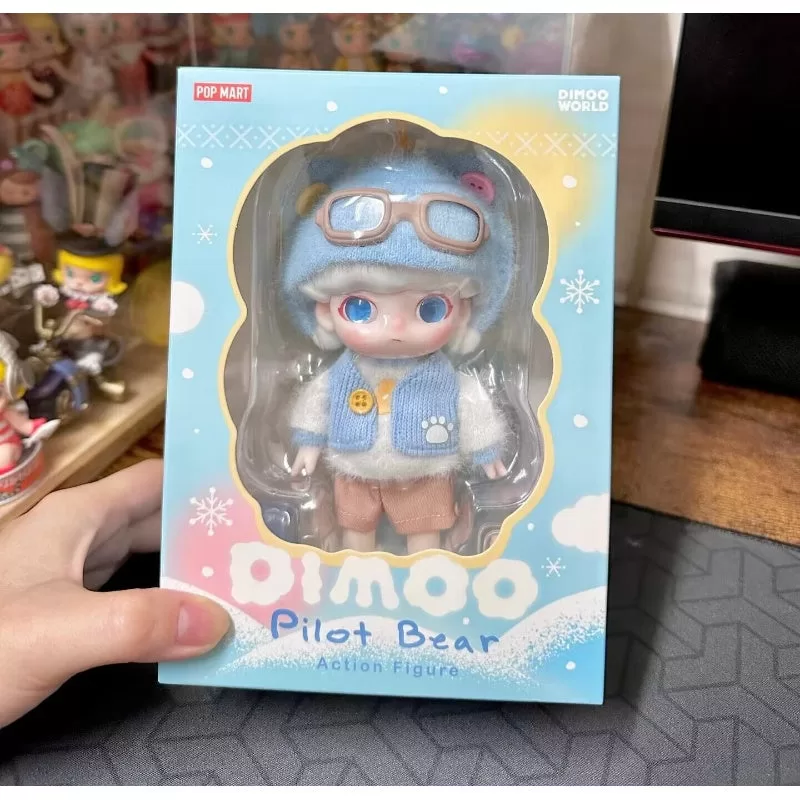 Figura de acción del oso piloto DIMOO