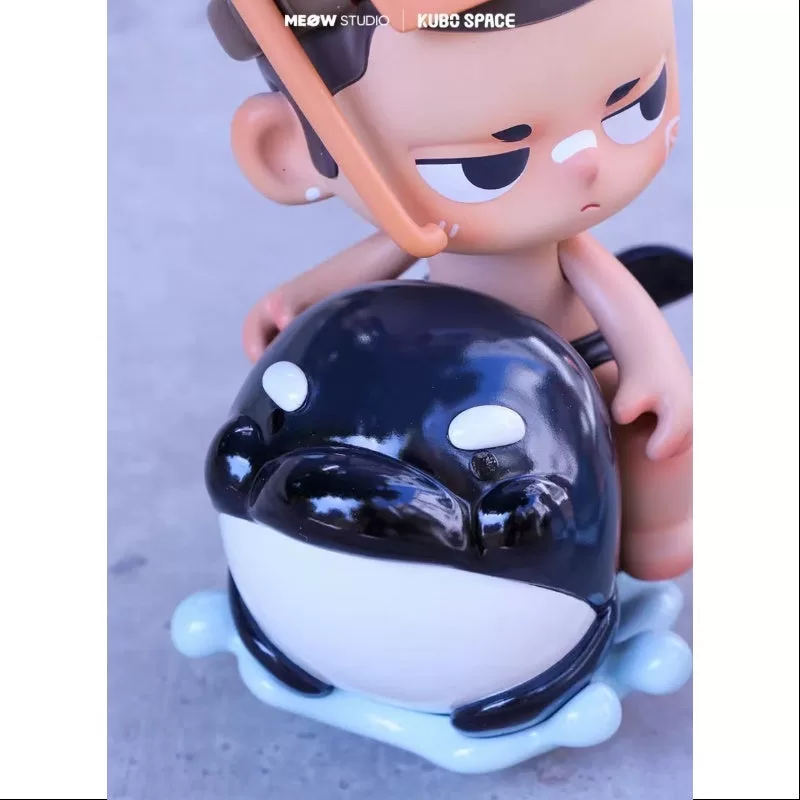 Figura de ballena KUBO (juguete artístico, edición limitada de 2022)