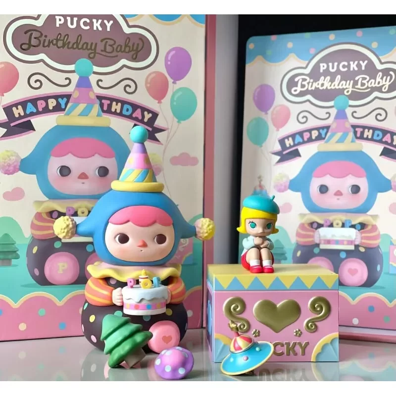 Figura de bebé de cumpleaños PUCKY Edición limitada