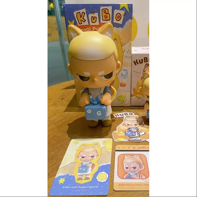 Figura de cachorro fiel de KUBO, juguete artístico, edición limitada de 2024