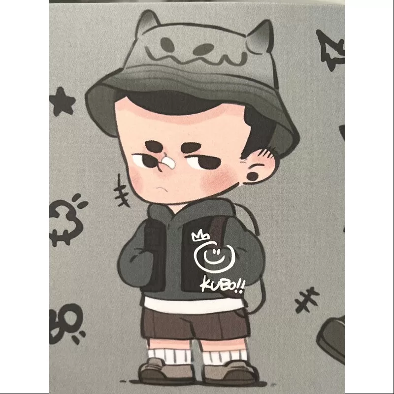 Figura de camping KUBO Art Toy 2023 Edición limitada Figura de camping KUBO Art Toy 2023 Edición limitada