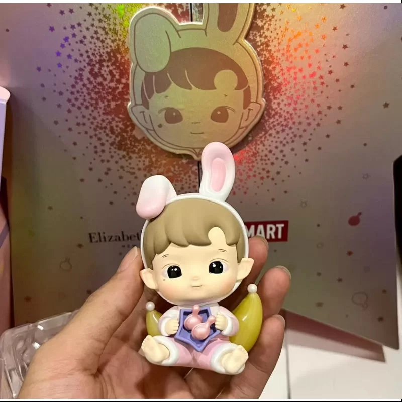 Figura de conejo rosa Hacipupu, juguete artístico, edición limitada de 2023 Figura de conejo rosa Hacipupu, juguete artístico, edición limitada de 2023