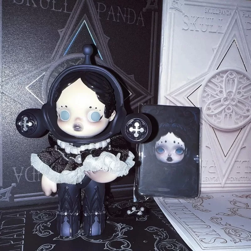 Figura de edición limitada de Skullpanda Baby Black Encore