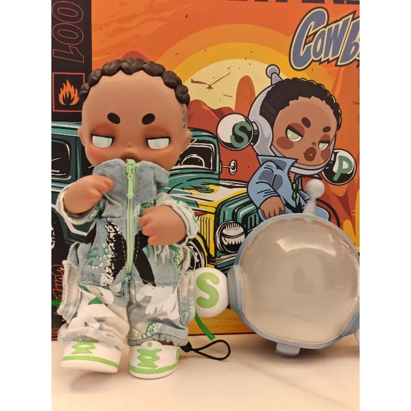 Figura de edición limitada de Skullpanda OOTD Cowboy