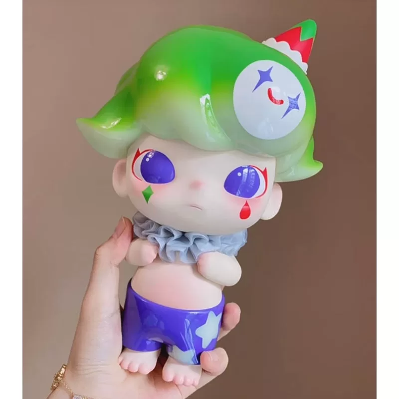 Figura de edición limitada del payaso verde del parque de atracciones DIMOO Figura de edición limitada del payaso verde del parque de atracciones DIMOO