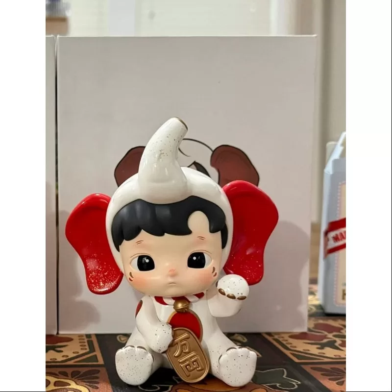 Figura de elefante de la suerte Hacipupu 2025, Tailandia, edición limitada