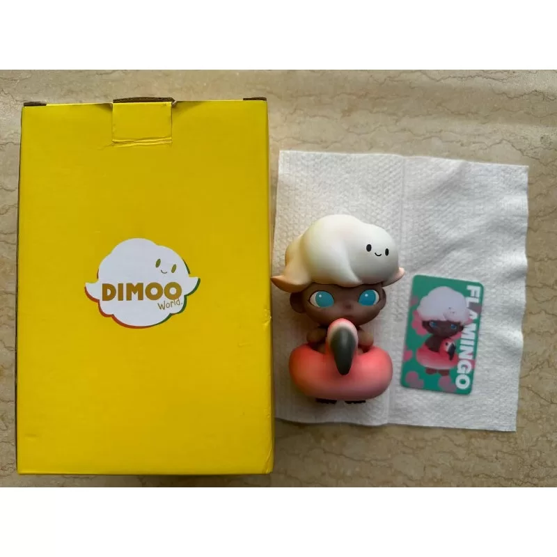 Figura de flamenco de edición limitada de DIMOO en Tailandia Figura de flamenco de edición limitada de DIMOO en Tailandia