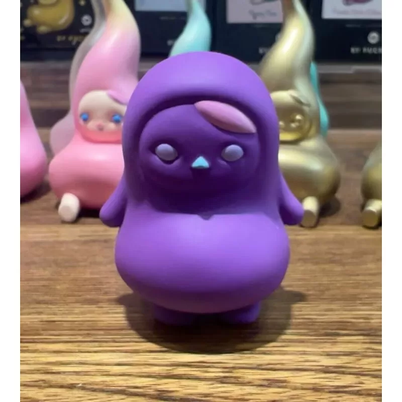 Figura de frijoles redondos morados PUCKY Beanie Edición limitada