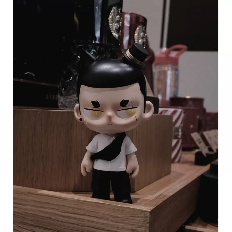 Figura de gato negro KUBO, juguete artístico, edición limitada 2021 Figura de gato negro KUBO, juguete artístico, edición limitada 2021