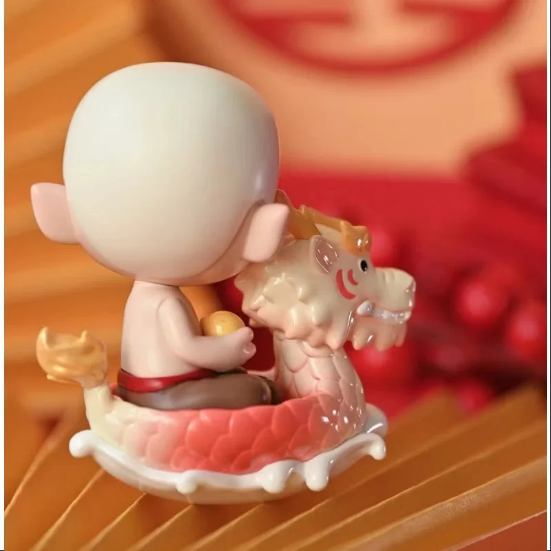 Figura de juguete artístico KUBO Feliz Año Nuevo 2024 Limitada Figura de juguete artístico KUBO Feliz Año Nuevo 2024 Limitada