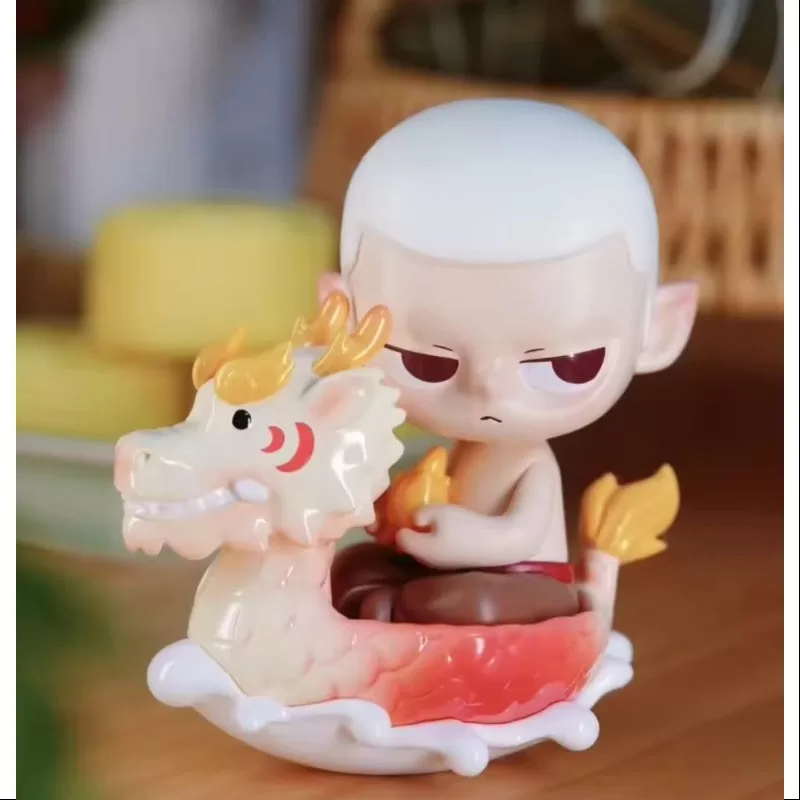 Figura de juguete artístico KUBO Feliz Año Nuevo 2024 Limitada