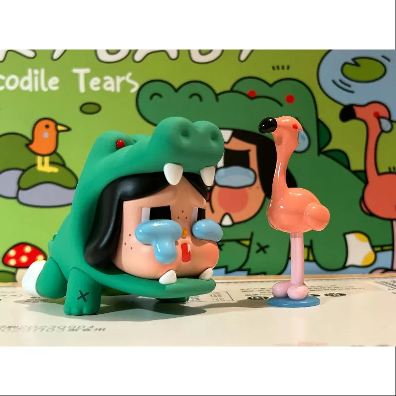 Figura de juguete artístico «Lágrimas de Cocodrilo Llorón» (2023, edición limitada)