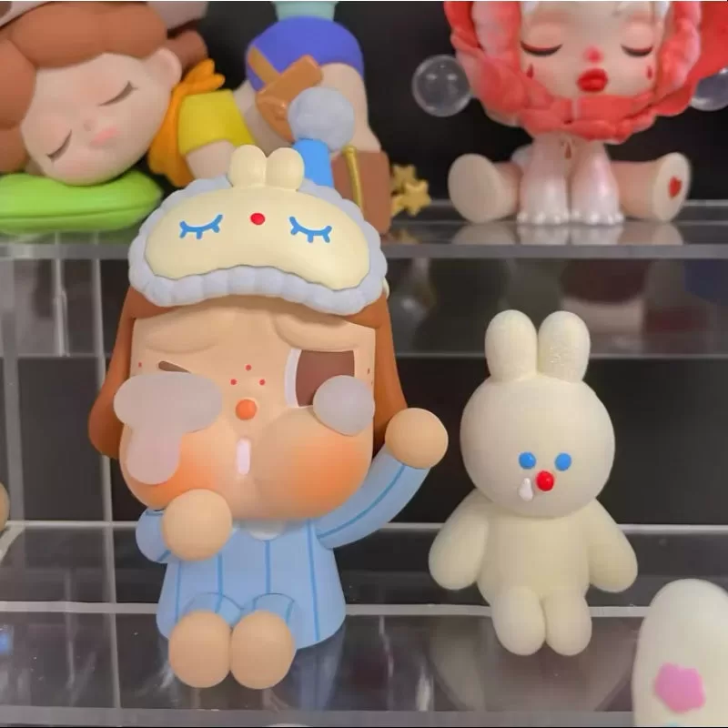 Figura de juguete artístico de bebé llorón y soñoliento (edición limitada, 2021)