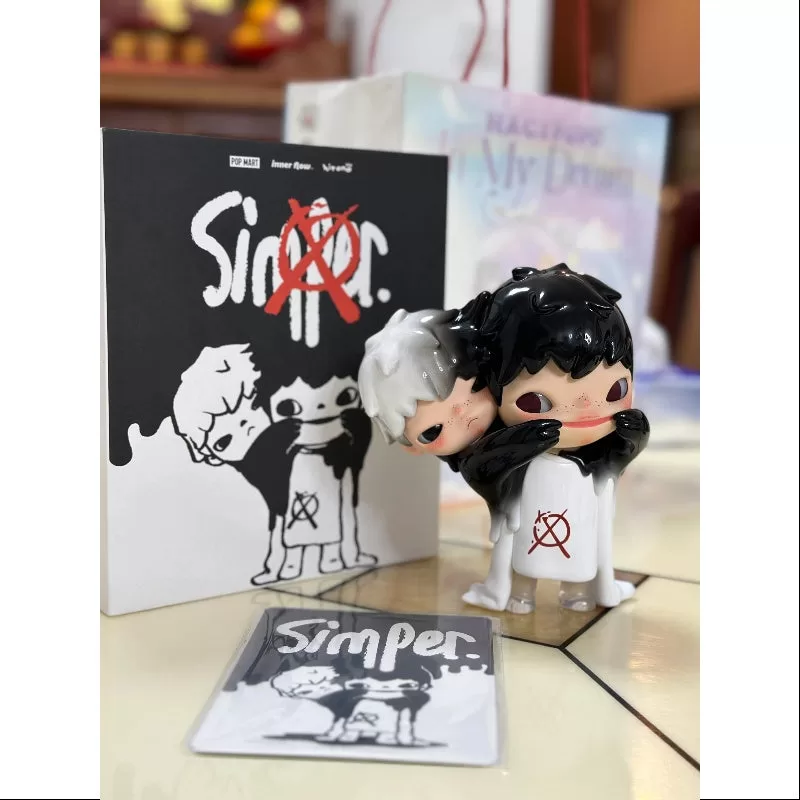 Figura de juguete de arte Hirono Simper versión grande (2023, edición limitada)