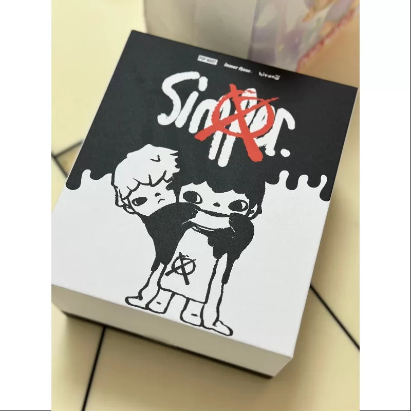 Figura de juguete de arte Hirono Simper versión grande (2023, edición limitada) Figura de juguete de arte Hirono Simper versión grande (2023, edición limitada)