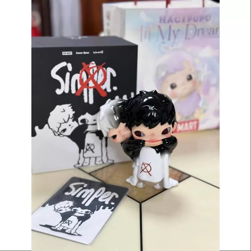 Figura de juguete de arte Hirono Simper versión grande (2023, edición limitada) Figura de juguete de arte Hirono Simper versión grande (2023, edición limitada)