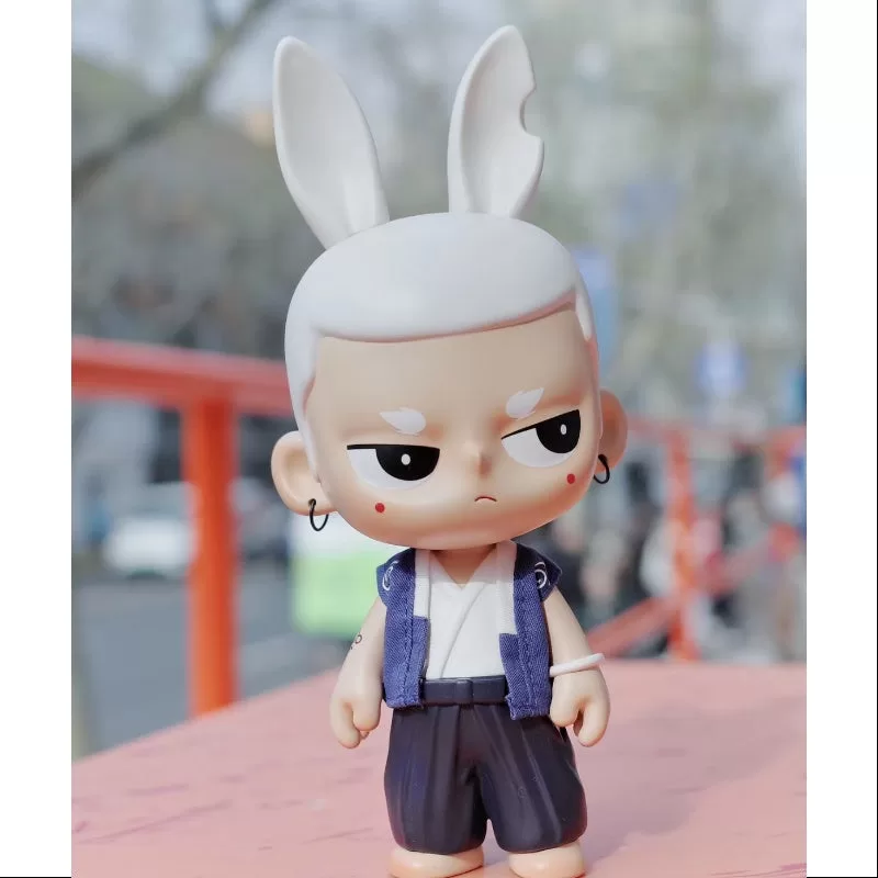 Figura de juguete de arte KUBO Moon Rabbit Boy (edición limitada de 2021)
